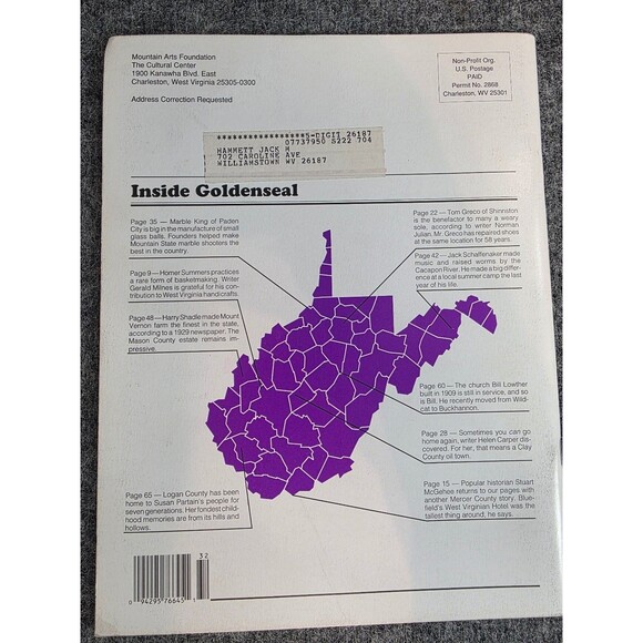 Goldenseal Magazine Summer 1993 Vol 19 No 2 West Virginia Traditional Life - Picture 3 of 5